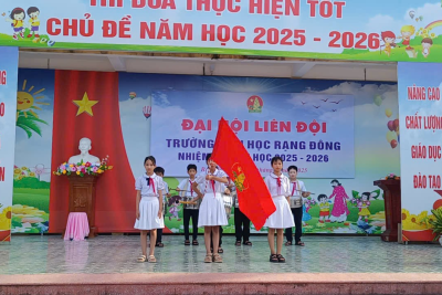 NGÀY HỘI LỚN CỦA LIÊN ĐỘI TIỂU HỌC RẠNG ĐÔNG