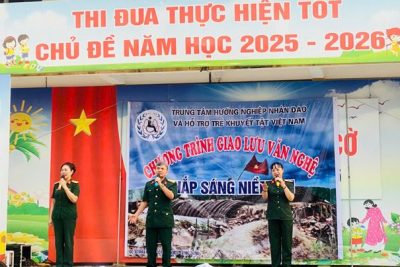 CHƯƠNG TRÌNH GIAO LƯU VĂN NGHỆ “THẮP SÁNG NIỀM TIN” _ Trường Tiểu học Rạng Đông