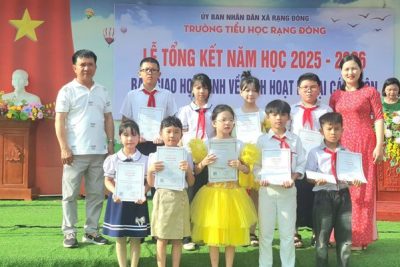 GIEO HẠT TRI THỨC- GẶT MÙA THÀNH CÔNG NÉT SON NĂM HỌC 2025 – 2026 TẠI TRƯỜNG TIỂU HỌC RẠNG ĐÔNG