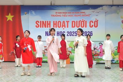 RỘN RÀNG SƠ KẾT HỌC KỲ I  VÀ PHÁT ĐỘNG PHONG TRÀO “TẾT YÊU THƯƠNG” 2026 TRƯỜNG TIỂU HỌC RẠNG ĐÔNG
